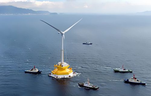 日本浮體式海上風力發(fā)電業(yè)務發(fā)展遇勁敵